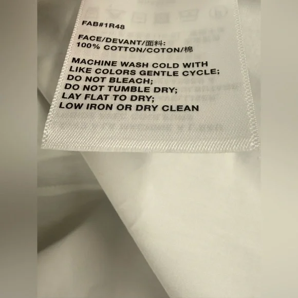 Lafayette 148 New York Elegant White Women's Blouse Size 2 NWT - Picture 5 of 5